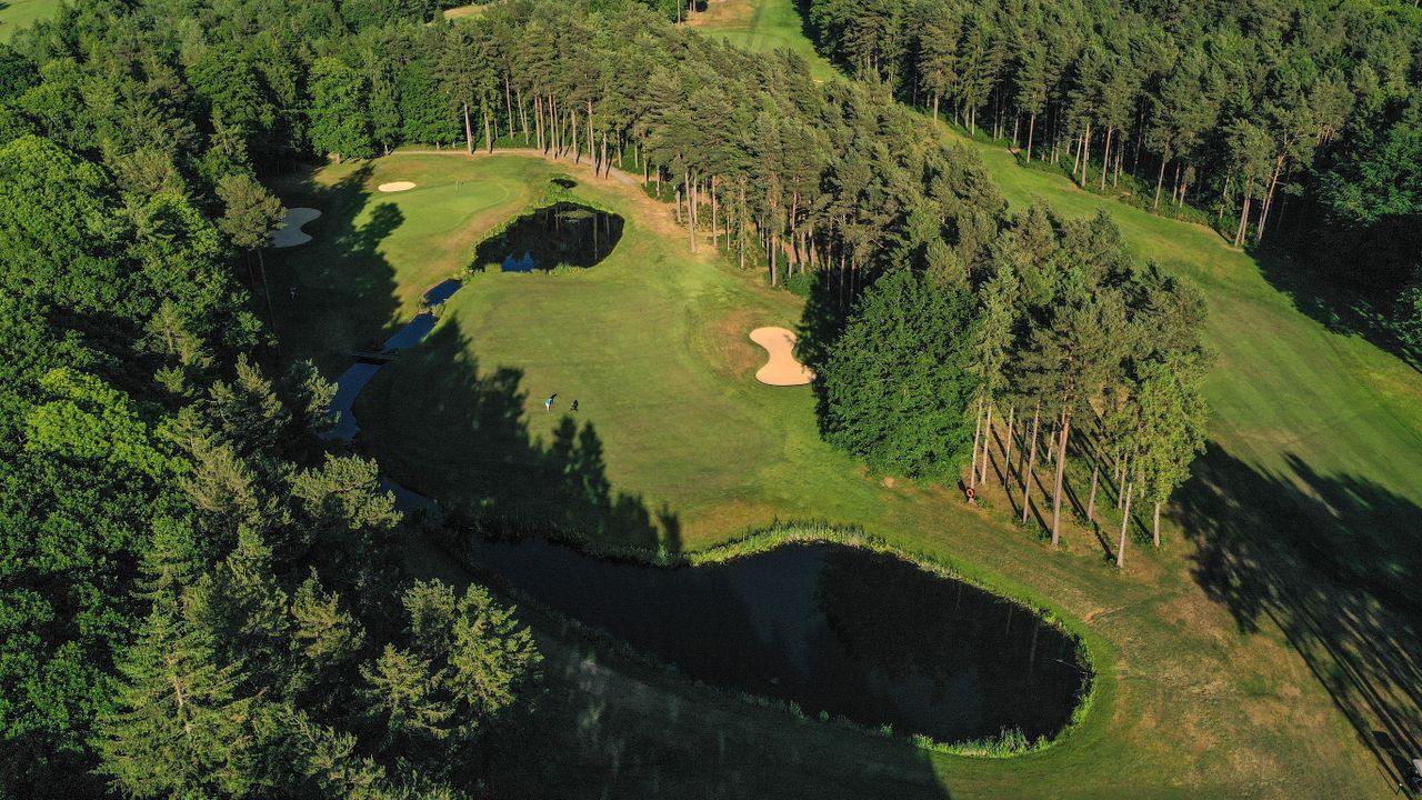 Woburn - Marquess - Hole 12 Aerial