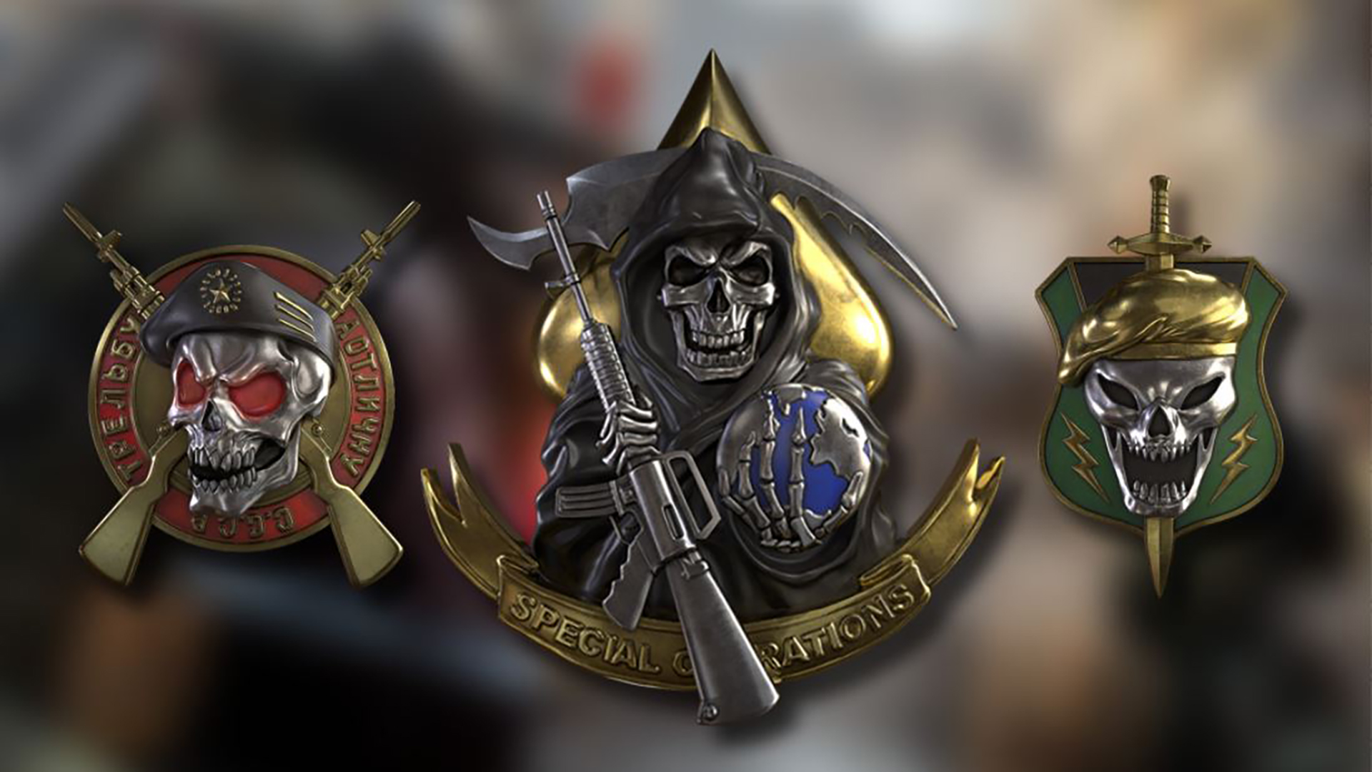 black ops Cold War prestige emblems.