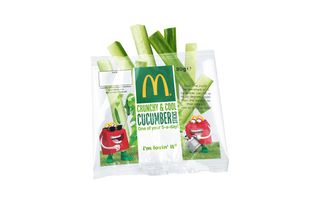 McDonald's introduce cucumber sticks