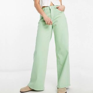 ASOS green jeans