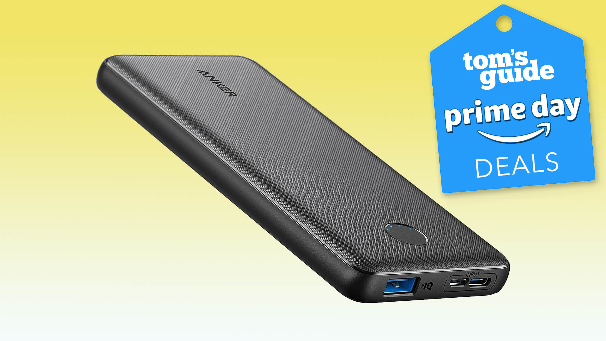 Anker Tragbares Ladegerät, Powerbank, 10K-Akku mit Hochgeschwindigkeits-PowerIQ-Ladetechnologie und USB-C