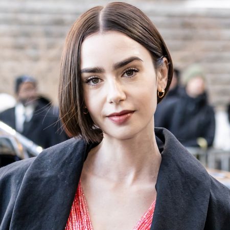 Lily Collins wore espadrille sandals to announce the end of Emily in Paris