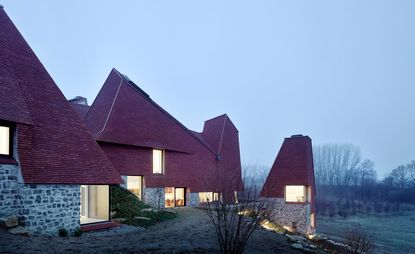 Caring Wood House designed by architects James Wright and Niall Maxwell
