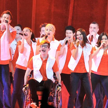 The cast had to participate in 'Glee' summer tours.
