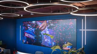 Video walls at BetFred in U.K.