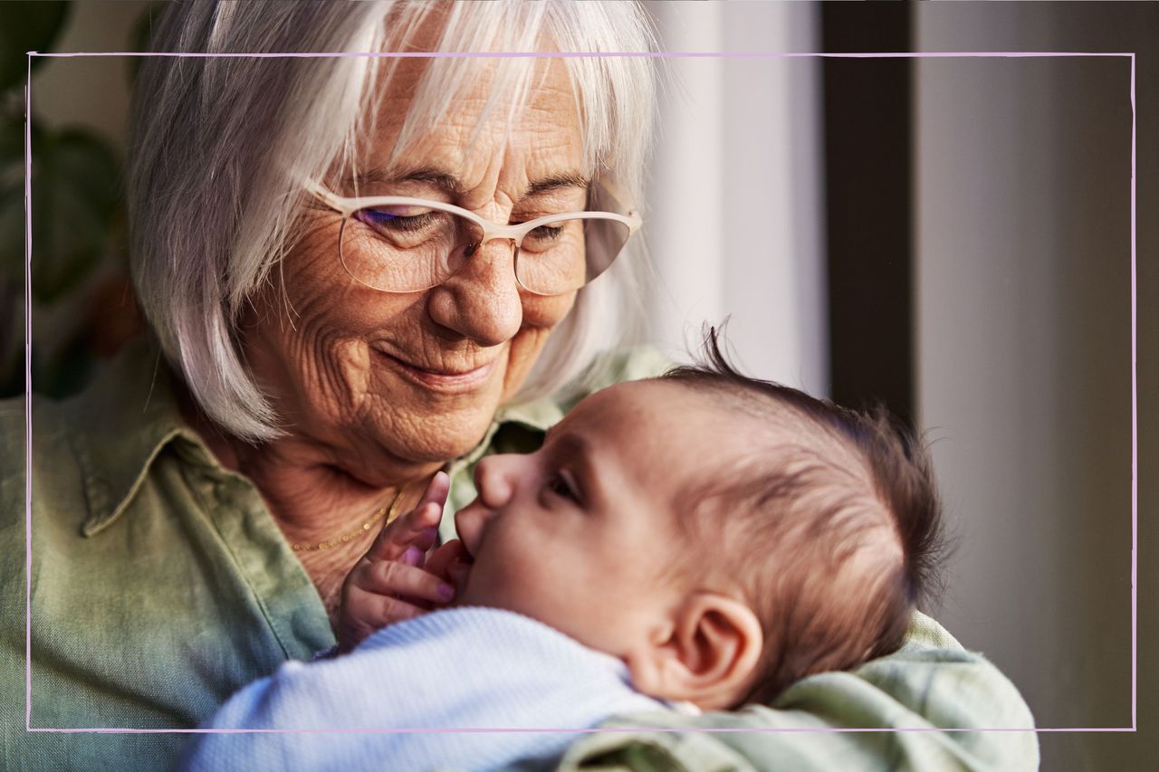 Grandmother with grandchild