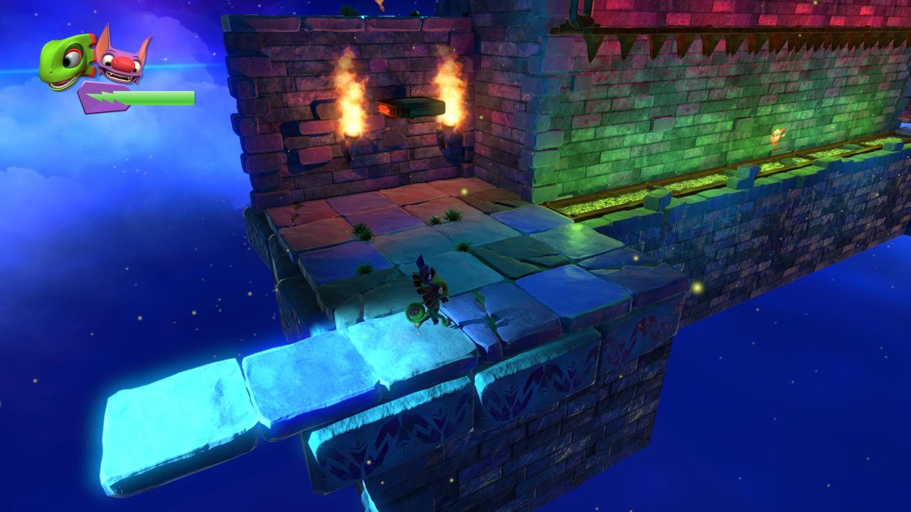 One of the best segments in the game is called the Icymetric Palace, and locks the camera in an isometric view for a sort of pseudo-dungeon crawling segment.