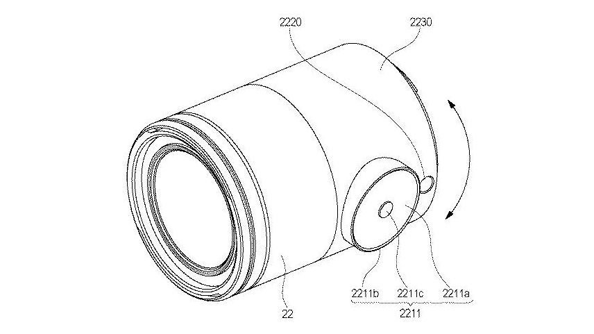 Canon touch panel lens