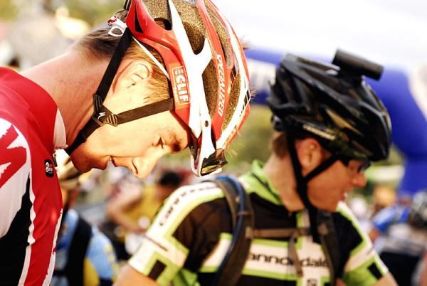 Todd Wells at the start