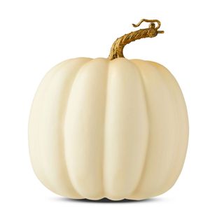 cream faux pumpkin