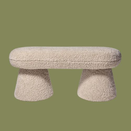 Abigail Ahern, Tulip Boucle Bench