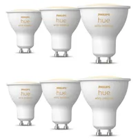 Philips Hue White Ambiance GU10 Bulbs (six-pack)