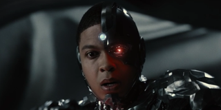 Victor Stone/Cyborg stares down in Zack Snyder's Justice League (2021)