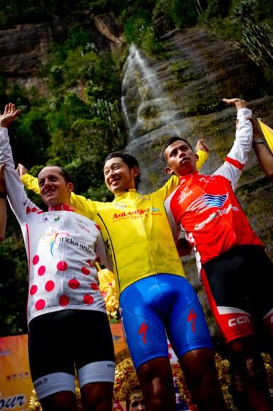 Ito Masakazu (Aisan Racing Team) keeps yellow leader's jersey, and the KOM goes to Julien Liponne (Reine Blanche)