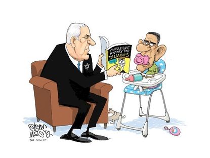 Obama's Mideast mouthful