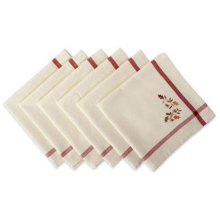 Fall napkins with fall motif