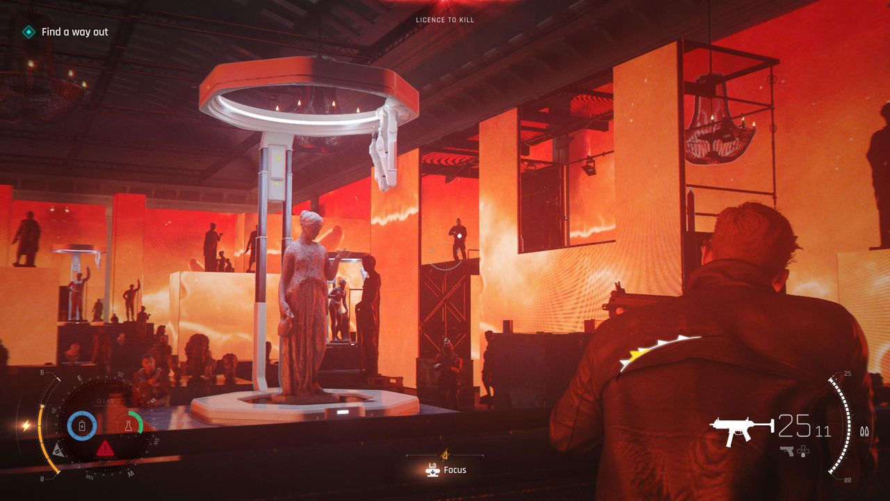 Screens from James Bond game 007 First Light