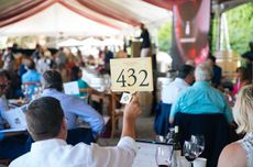 Bidding at the Premiere Napa Valley auction