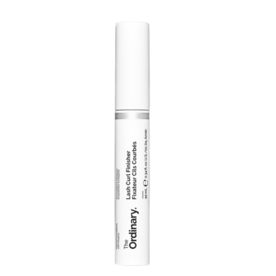 A product shot of The Ordinary Lash Curl Finisher on a white background
