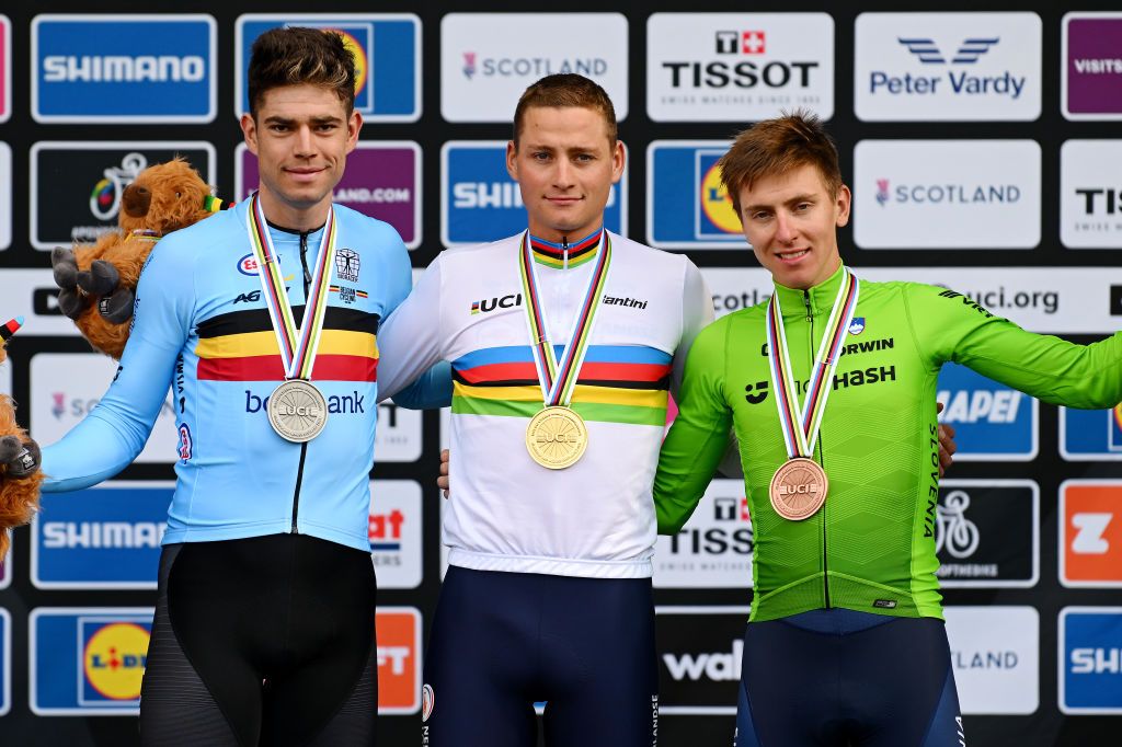 World Championships Live Pogacar, Evenepoel, Van der Poel battle in