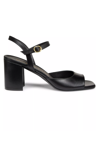 Stuart Weitzman Tia 75mm Leather Sandals