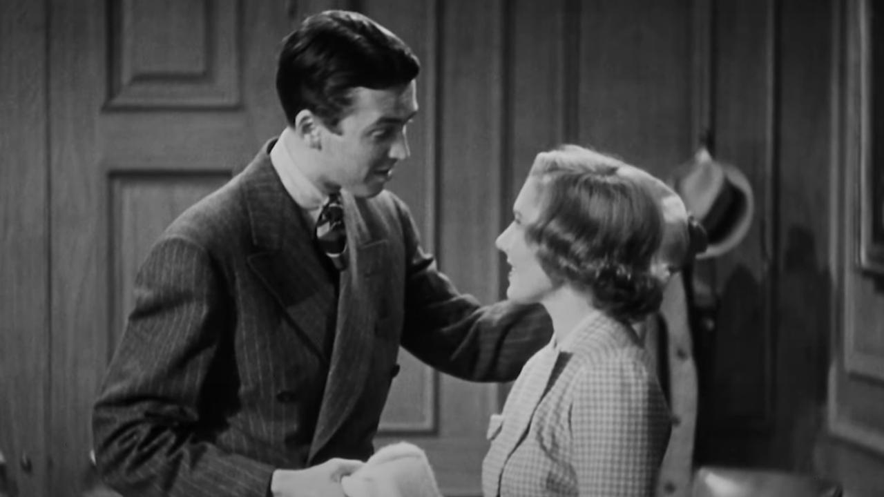 James Stewart and Jean Arthur in You Can't Take It with You