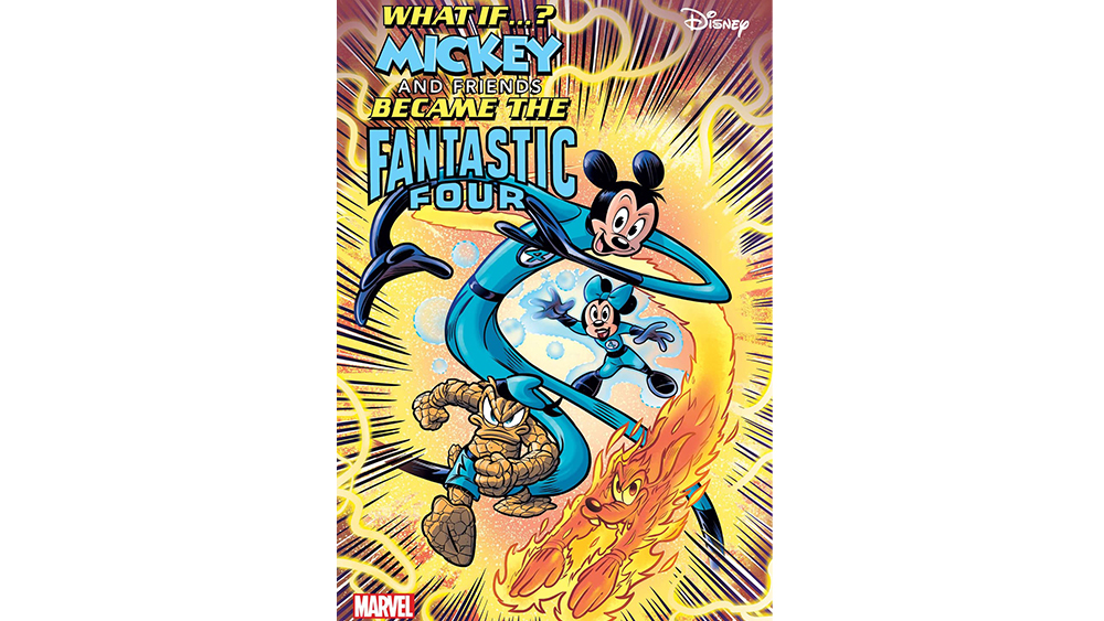 Disney x Marvel comic cover