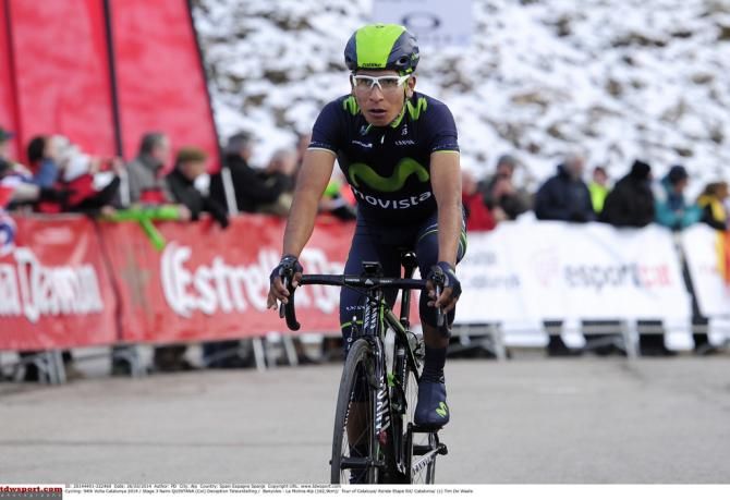Nario Quintana was nine seconds behind Purito