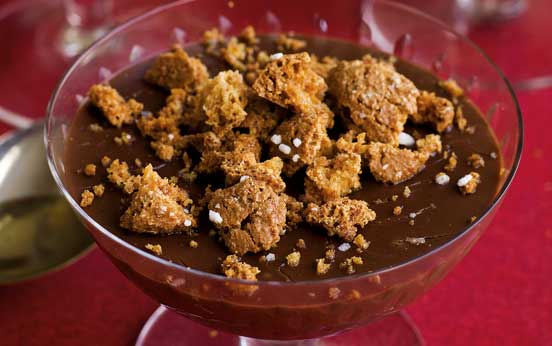 Gennaro Contaldo's chocolate and amaretto pudding recipe image