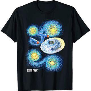 Star Trek Original Series Starry Night T-shirt