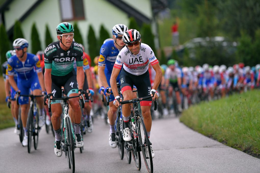 Maciej Bodnar, Manuele Mori and Petr Vakoc power the chase in Poland