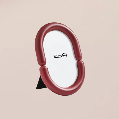 A red photoframe 
