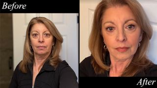 mature women testing concealers, Jane Petrarca