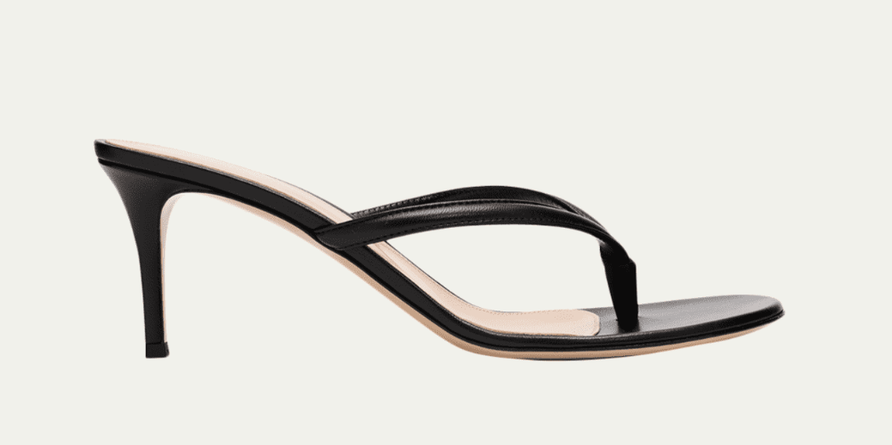 Gianvito Rossi, 70mm Nappa Leather Thong Sandals