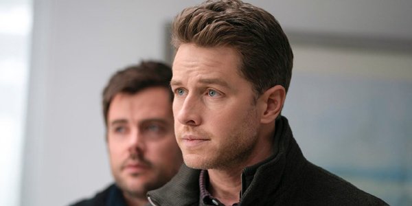 Matt Long as Zeke and Josh Dallas as Ben Stone in Manifest Season 1 Episode 15 on NBC