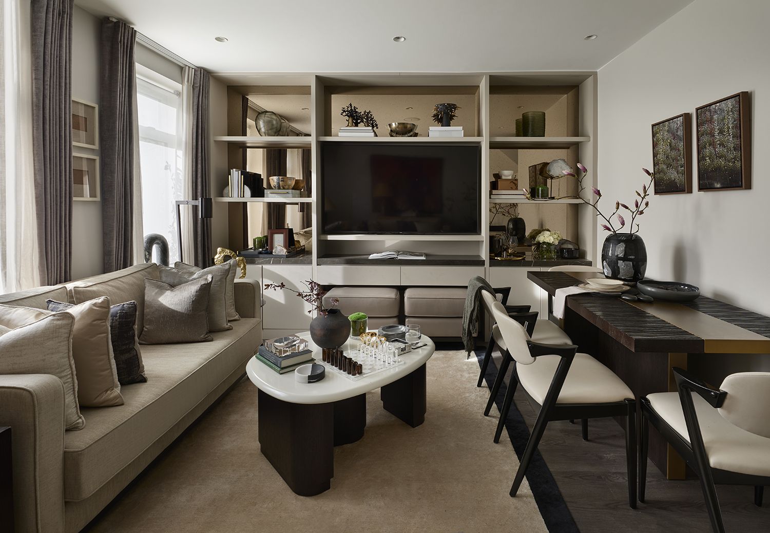 This designer's apartment shows how to make a small space luxe | Livingetc