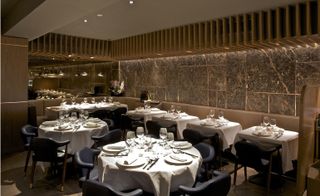 Inside Chai Wu restaurant — London, UK