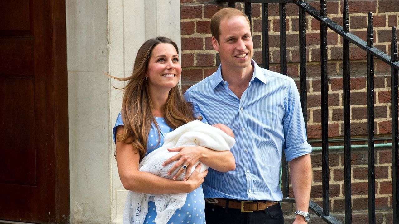 Prince George, Kate Middleton and Prince William