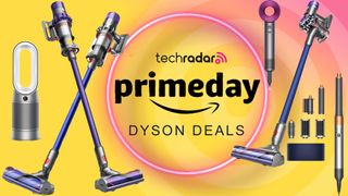 Dyson deals header for Prime Day