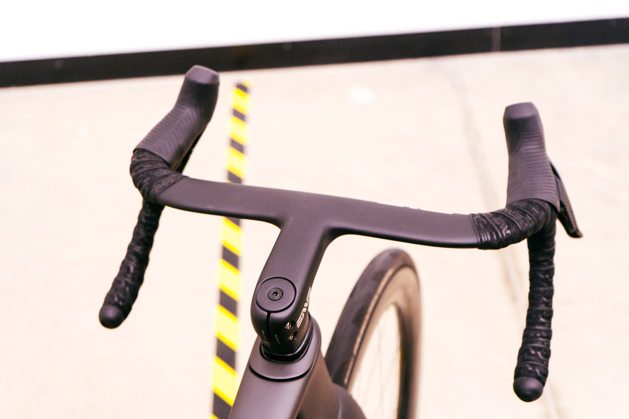 Close up photos of the new Enve Melee, shot in the wind tunnel