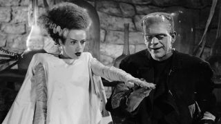 Bride of Frankenstein 1935 movie Elsa Lanchester and Boris Karloff