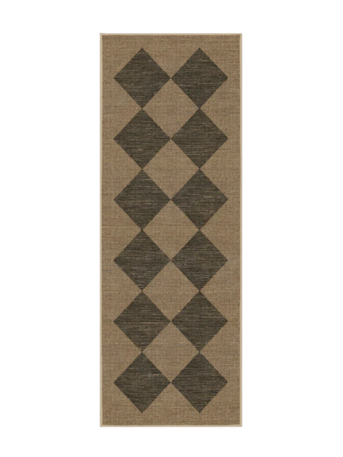 Salerno Soft Black Re-Jute Rug