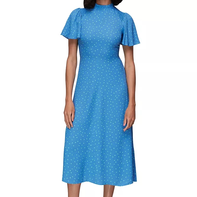 Kate Middleton's blue and white polka dot dress is one of her favorites to  rewear | Woman & Home
