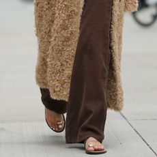 Autumn pedicure colours