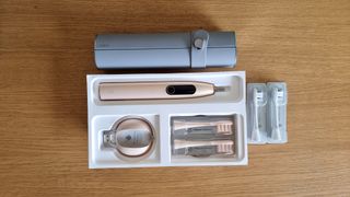 Oclean X Pro Digital S electric toothbrush with accessories