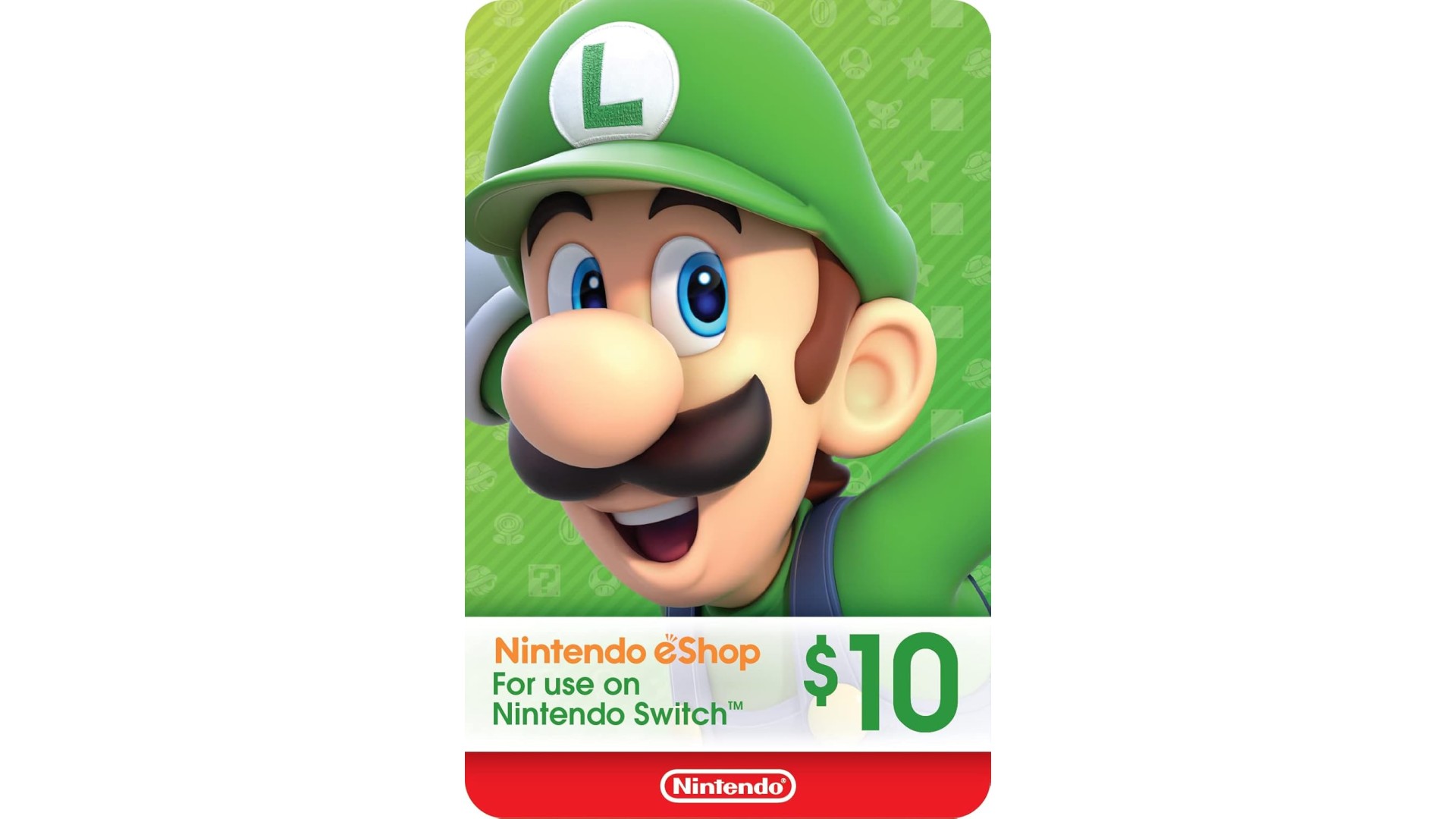 $10 Nintendo Switch eShop gift card