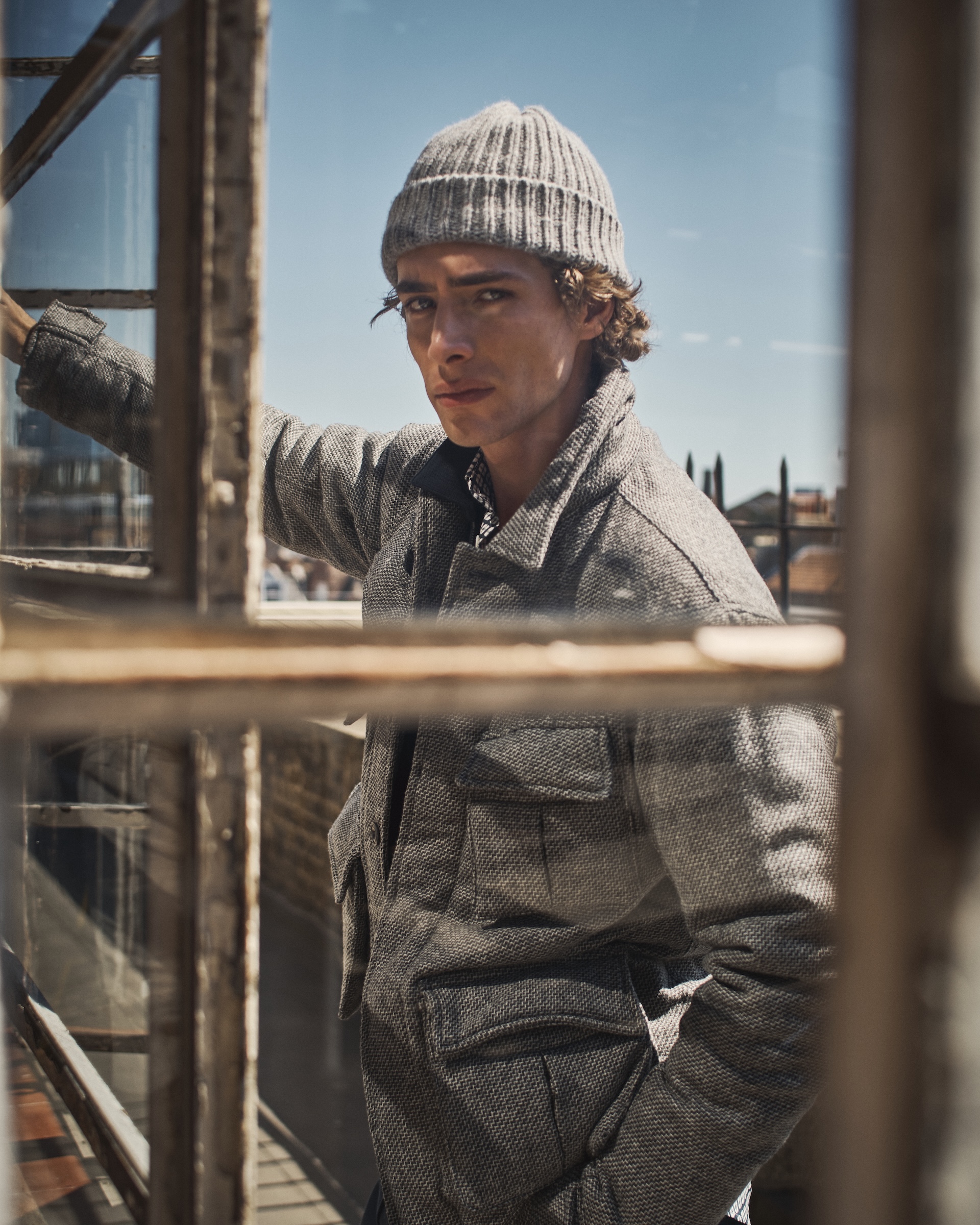 A selection of outfits from the Richard James Autumn Winter 25 collection