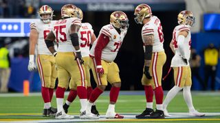 San Francisco 49ers during the game against the Los Angeles Rams at SoFi Stadium