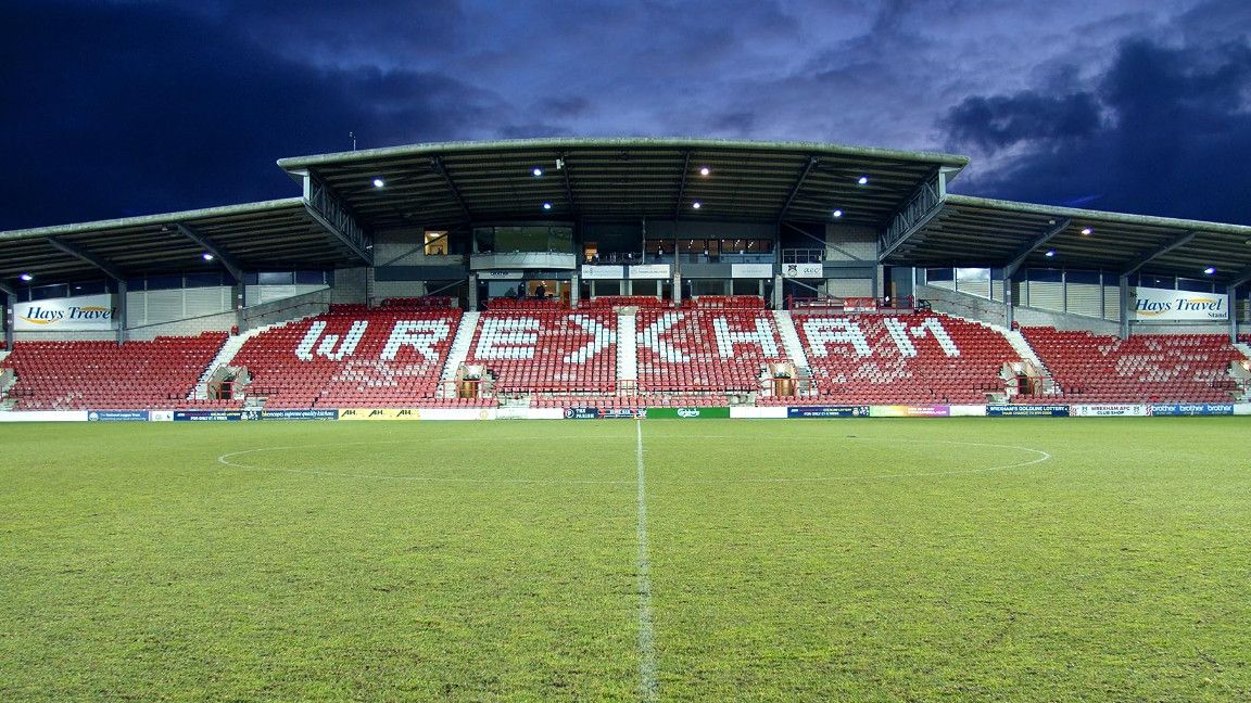 Wrexham AFC Back on ESPN 2 Today, Live From the Racecourse Because Why Not?