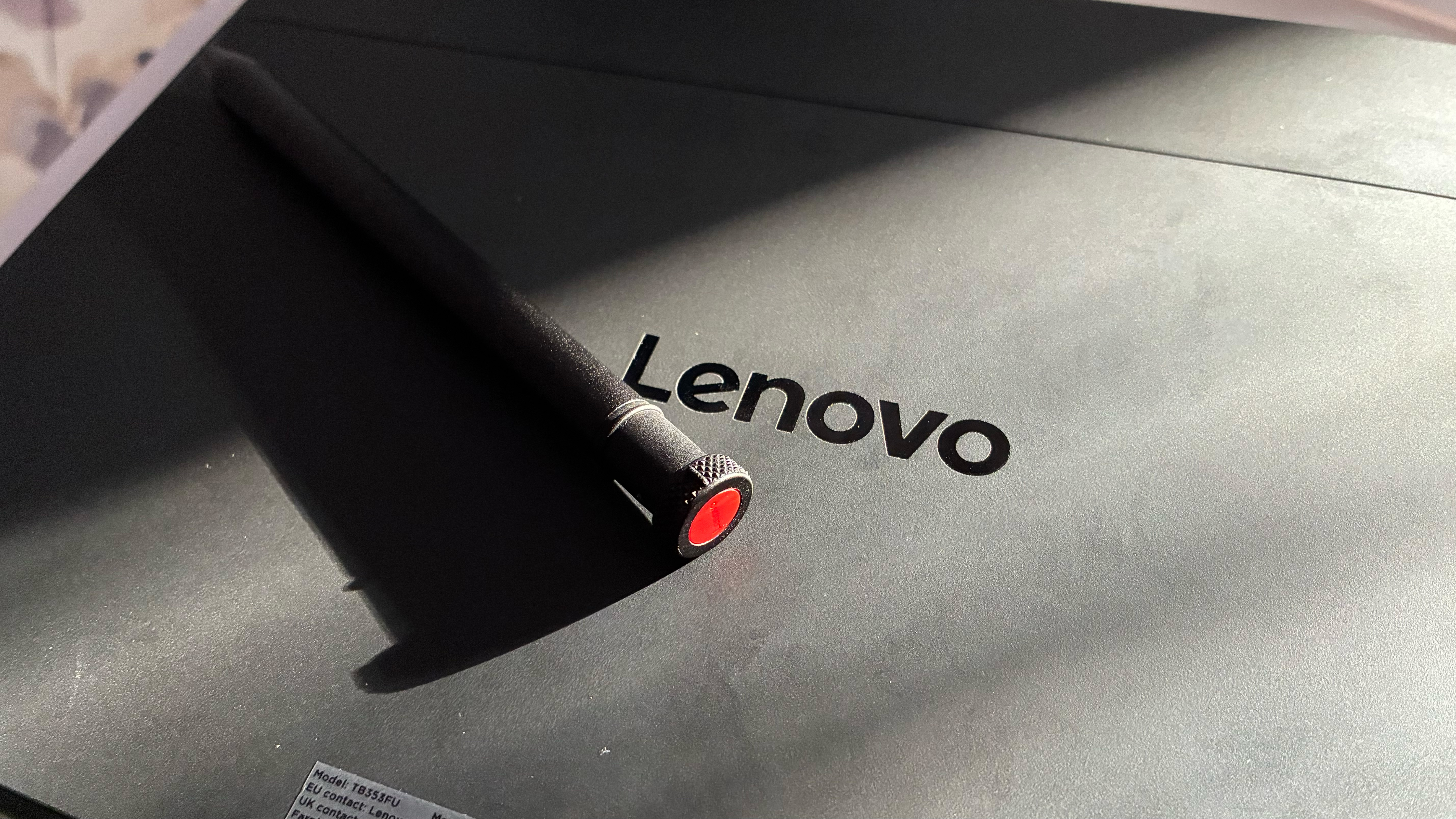 The Lenovo Think Tab X11 on a desk